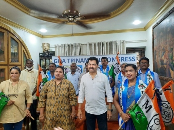 4 grassroots leaders from Aldona join TMC