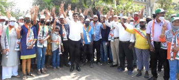 Former ministers, former MLA file nominations in Salcete