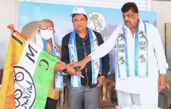 Benaulim Cong block president joins TMC