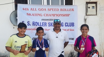 Don Bosco Panaji SCYC skaters bag medals