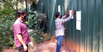 Old Goa VP pastes show-cause notice at construction site