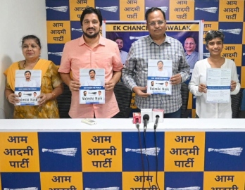 Delhi Minister Jain unveils AAP’s manifesto for Panaji