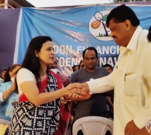 Moitra mesmerizes the crowd with oratory skills
