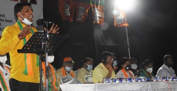 BJP leaders urge Curtorkars to elect Barbosa