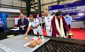 GSL begins production of 2 pollution control vessels for Coast Guard
