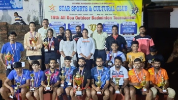 Badminton tourney held at Borim