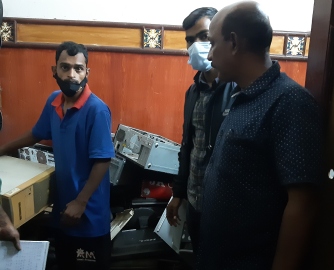 Finally, MMC e-waste carted away