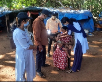 96.81% in 0-5 age group get polio dose in Canacona