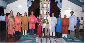 Brahamanand Shankhwalkar feted
