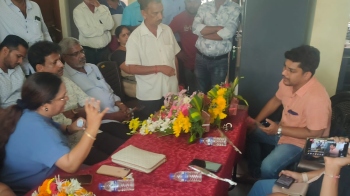Water woes: Siolim MLA holds meet with PWD officials, locals