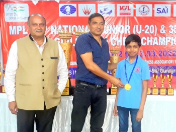 Ethan impresses at U20 national junior chess c'ship