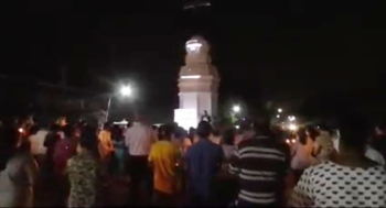 Chandor locals hold candlelight vigil in memory of lad shot in US