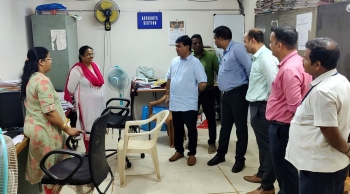 Vasco MLA pays surprise visit to Mamlatdar’s office after people complain of pending works