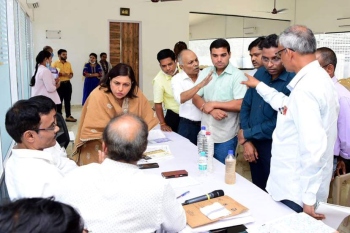 Poriem MLA directs officials to resolve water supply issue