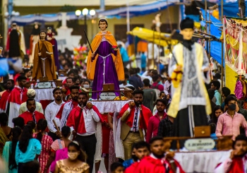 Goa Velha’s procession of saints back after 2 yrs