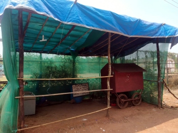 Eviction notices to gaddas along NH66 in Loliem and Poinguinim