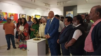 'Renkler Waves' international art exhibition concludes at Vagator