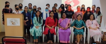 MES holds lecture on menstrual hygiene