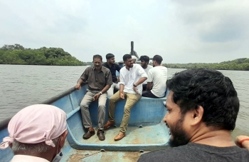 On mission to seek truth behind flooding of Neura khazans, MLA hitches a boat ride
