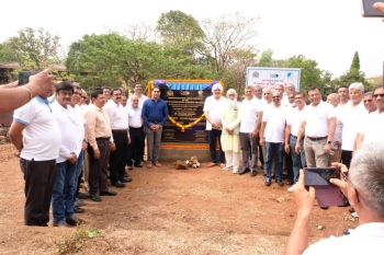 Foundation stone for state of the art plumbing lab laid at Farmagudi