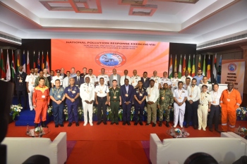 Def secy unveils NATPOLREX off Mormugao harbour