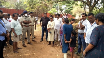 Tension in Morjim as Delhi-based bizman blocks access to houses