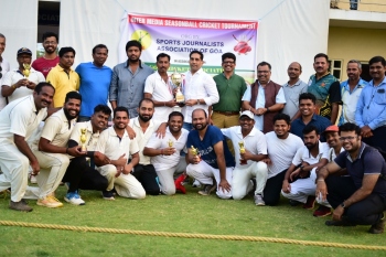 Goan Varta inter-media cricket champs