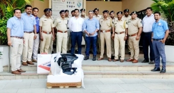 Surveillance of sea and rivers: Betul coastal police donated outboard motor for boat