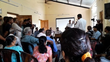 St Andre MLA, Mandur sarpanch spar over migrants' verification