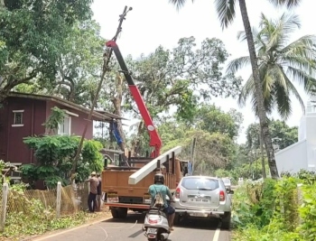 Thundershowers disrupt power in parts of Aldona