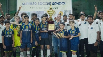 Super 30 clinch double title