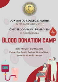 Blood Donation Drive on May 2