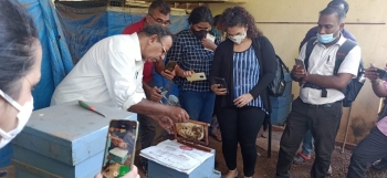 DBVTI, Quepem conducts Beekeeping course