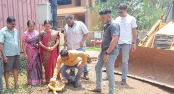 Pre-monsoon works in Mapusa get underway