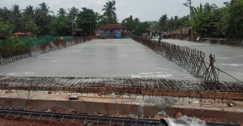 New Tar bridge slab cast, may be open to traffic after May 15