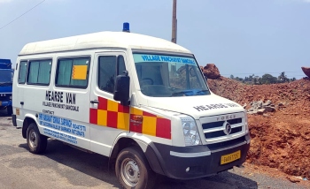 New hearse van idle near garbage plant: Ex-sarpanch