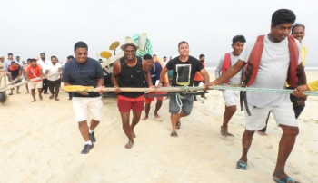 Fishermen, officials rehearse storm preparedness at Benaulim