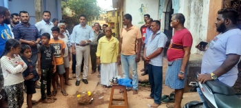 Sancoale VP launches works in village