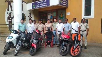 Bike theft accused held in Mapusa