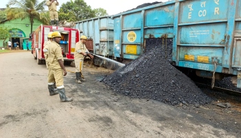 Smoke from coal wagons causes scare in Vasco