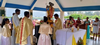 Feast of Holy Cross celebrated in Agonda