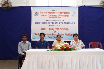 Skill devpt workshop held at Gauncar HSS