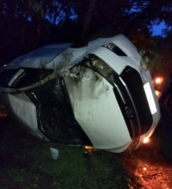 Goan car among multiple mishaps near Ramnagar