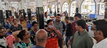 Perturbed by affairs in markets, Salkar promises to address issues on priority