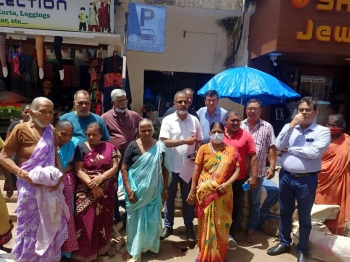 Cong protests over delay to open Vasco’s old fish market