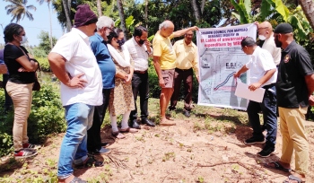 Excavation exposes walls of existing nullah: Margao citizens raise concern of flooding