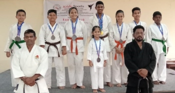 Krida Caranzalem Dojo students excel
