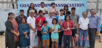 State aquatic championship held at Ponda