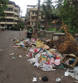 Roadside garbage dumps make ugly comeback in Mapusa city