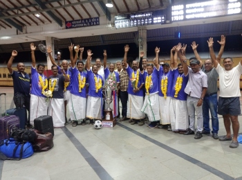 Goa veterans runners-up at Chennai tourney